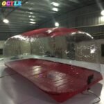 Ocyle Mini Inflatable Car Capsule Cover Tent For Showcase With Fan - 4