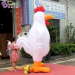 Original 3mh Inflatable Chicken Cartoon Customized Lovely For Advert Decoration Model - 4