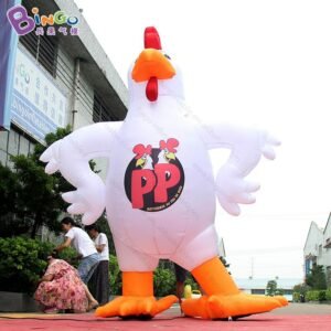 Original 3mh Inflatable Chicken Cartoon Customized Lovely For Advert Decoration Model - 2