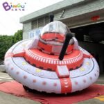 Original 5 7m Inflatable Ufo Model Inflated Customized Flying Decoration For Advert Displaying Item - 3