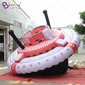 Original 5 7m Inflatable Ufo Model Inflated Customized Flying Decoration For Advert Displaying Item - 2