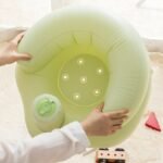 Inflatable Baby Kids Chair Children's Furniture Pvc Bath Sofa Learn Stool Training Seat Portable Dining - 3