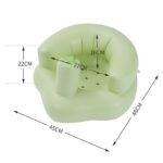 Inflatable Baby Kids Chair Children's Furniture Pvc Bath Sofa Learn Stool Training Seat Portable Dining - 5