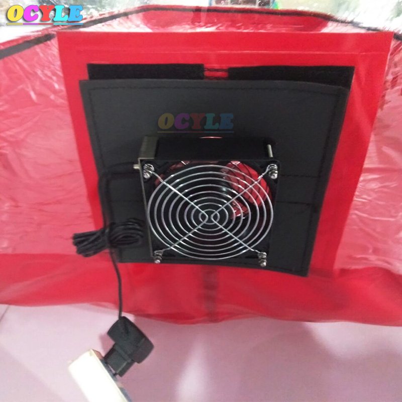 Ocyle Robust Mini Inflatable Car Capsule Showcase Cover Tent With Powerful Fan Weatherresistant Protection - 9