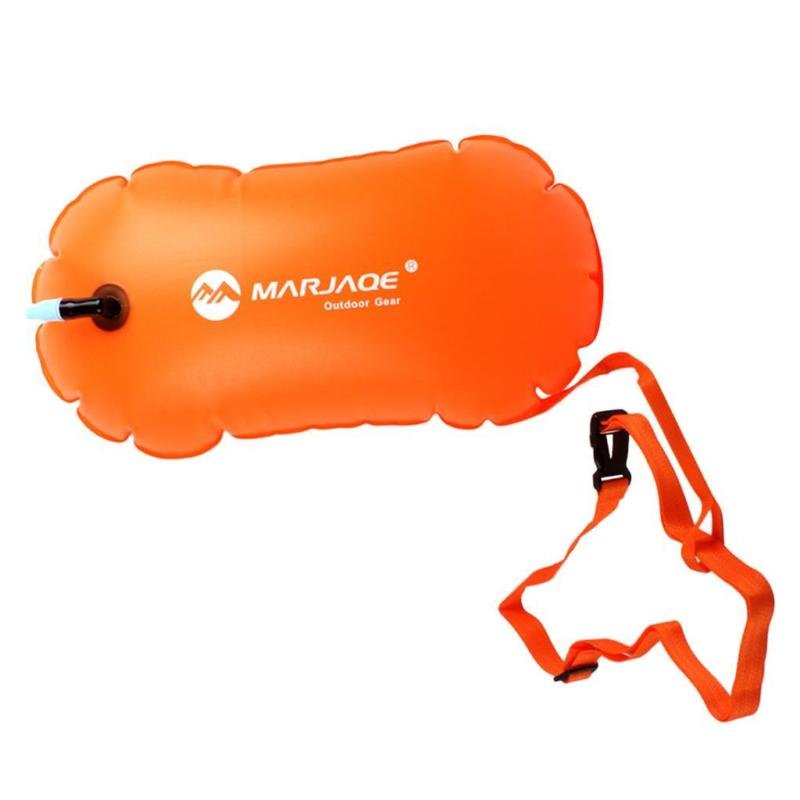 Durable Pvc Inflatable Swim Buoy Open Water Airbag Triathlon Training Tow Float For Pool Swimming - 2
