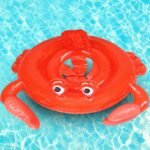 Original Children's Red Crab Seat Ring Baby Inflatable Life Buoy