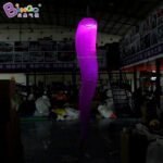 Outdoor 2 4-4mh Purple Infaltable Model For Party Shop Decoration Inflatable Led Light-up Inflatabe Toy - 3