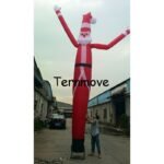 Outdoor Christmas Santa Dancing Man Inflatable Air Dancer Sky Wedding - 3