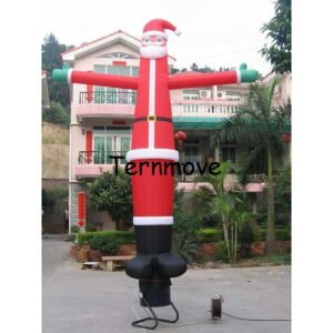 Outdoor Christmas Santa Dancing Man Inflatable Air Dancer Sky Wedding - 2