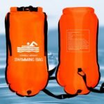 Outdoor Double Airbags Inflatable Swimming Bag Ring Float Anti-snoring Storage Waterproof Pvc Lifebuoy Buoy Prevent Drowning