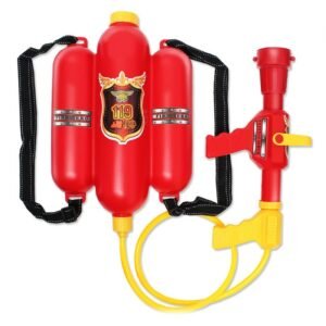Outdoor Fire Extinguisher Backpack Water Gun Summer Beach Play Toy Pull Type Children Pool Fun Blasters Soakers