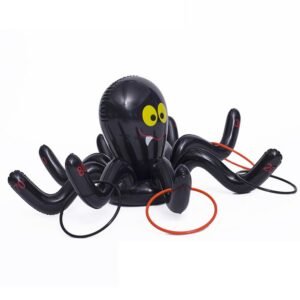 Outdoor Inflatable Toy Spider Ring Toss Fun Set Holiday Halloween Decoration Party Family Game Toys For Children 913 - 2