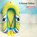 Outdoor Rafting Sea Leisure Kayaking Inflatable 2-3 Person Water Fishing Boat - 3