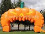 Outdoor Decoration Giant Inflatable Halloween Arch Pumpkin Entrance Archway For Promotional - 2