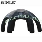 Outdoor Large Cool Black 6legs Inflatable Spider Dome Tent Structure For Car Show - 2