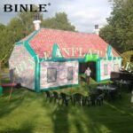 Outdoor Oxford Portable Giant Inflatable Pub Tent Irish Drinking Serving Bar For Restaurant Advertise - 2