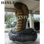 Outdoor Realistic Inflatable Cobra Model Giant Snake Replica For Advertising - 4