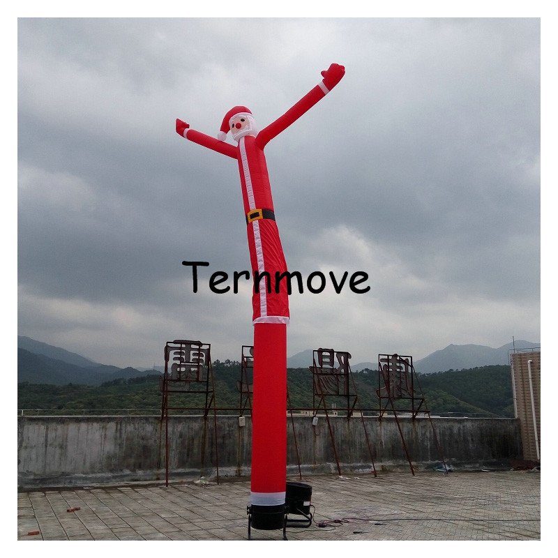 Outdoor Inflatable Christmas Santa Air Dancer Sky Dancing Man For Holiday Weddings Festivities - 1