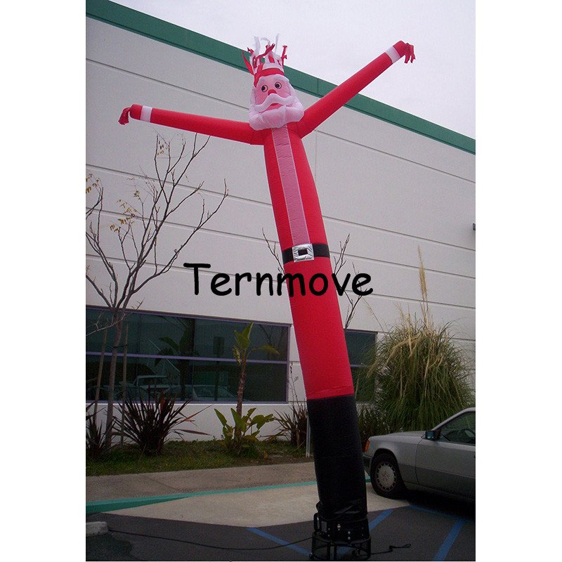 Outdoor Inflatable Christmas Santa Air Dancer Sky Dancing Man For Holiday Weddings Festivities - 2