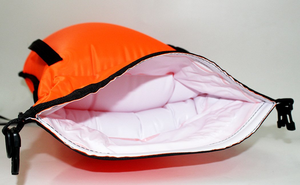 Waterproof Double Airbag Inflatable Pvc Swimming Ring Float Antidrowning Lifebuoy With Storage Outdoor Safety Buoy Bag - 8