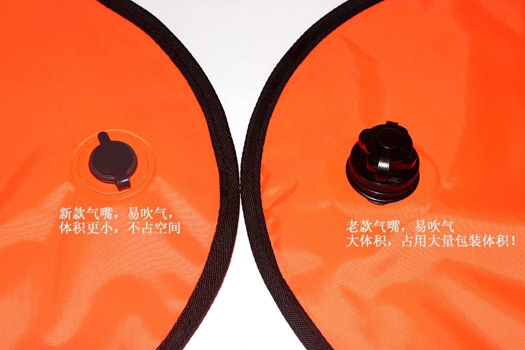 Waterproof Double Airbag Inflatable Pvc Swimming Ring Float Antidrowning Lifebuoy With Storage Outdoor Safety Buoy Bag - 10