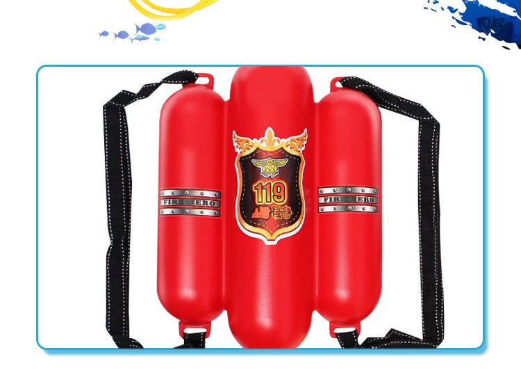 Kids Summer Water Backpack Outdoor Fire Extinguisher Toy Beach Pool Play Pull Soakers - 8 Kids Summer Water Backpack Outdoor Fire Extinguisher Toy Beach Pool Play Pull Soakers - 8