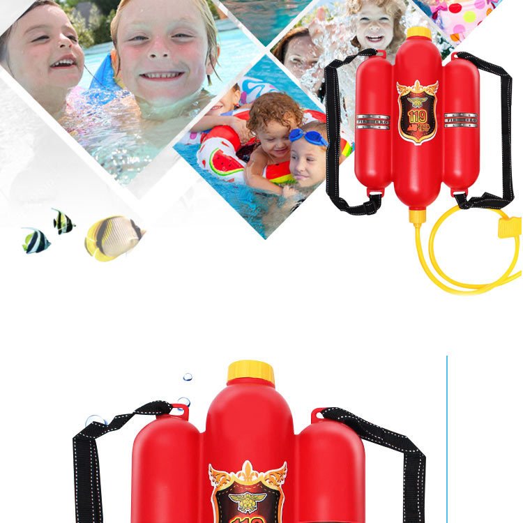 Kids Summer Water Backpack Outdoor Fire Extinguisher Toy Beach Pool Play Pull Soakers - 14 Kids Summer Water Backpack Outdoor Fire Extinguisher Toy Beach Pool Play Pull Soakers - 14