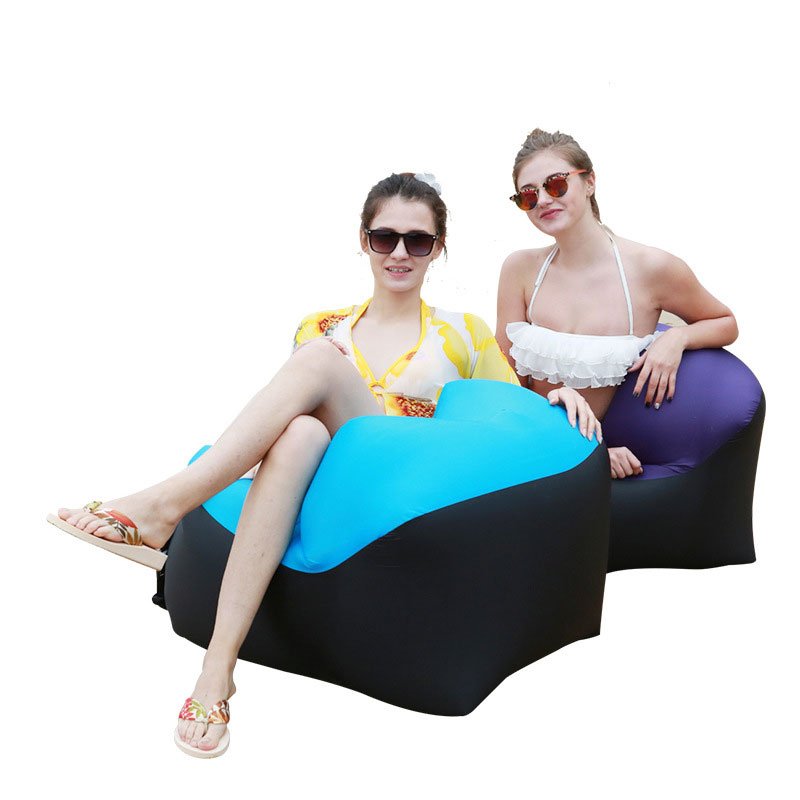 Portable Inflatable Air Lounge Sofa Bed For Camping Hiking Beach Picnics And Fishing Outdoor Furniture - 2