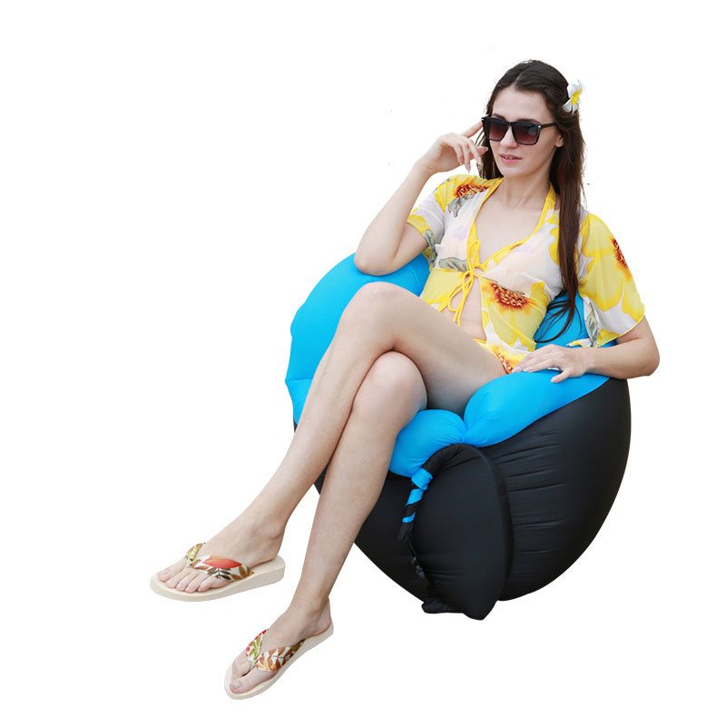 Portable Inflatable Air Lounge Sofa Bed For Camping Hiking Beach Picnics And Fishing Outdoor Furniture - 3