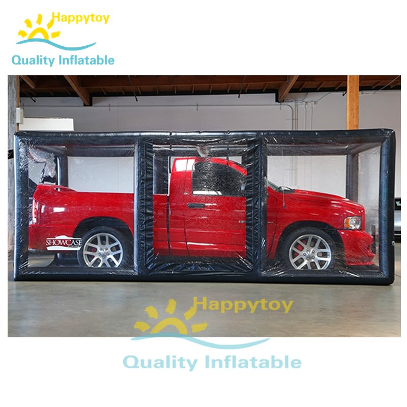 Outdoor Inflatable Car Capsule Weatherproof Airtight Vehicle Storage Tent Dustproof Showcase Protection Cover - 1