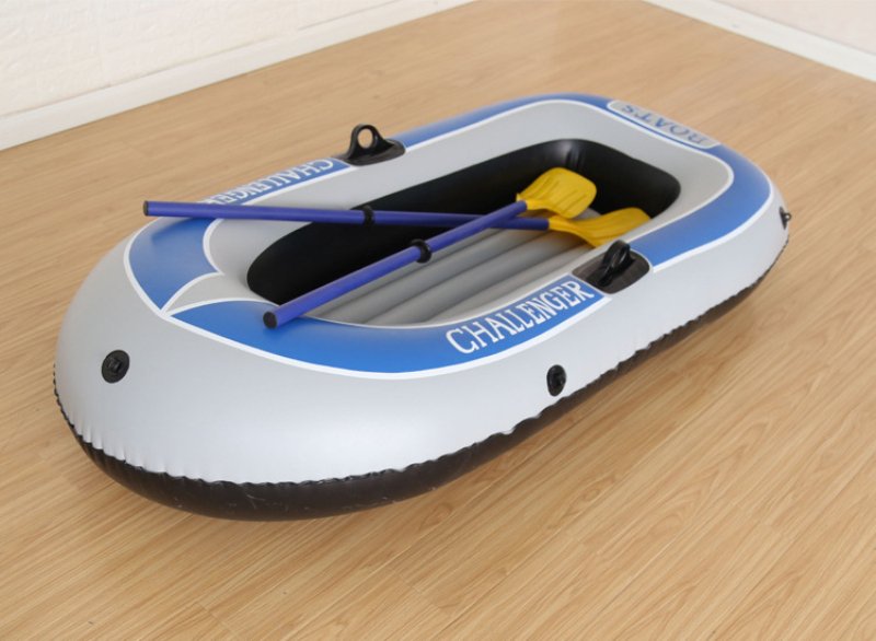 Deluxe Inflatable Kayak For 23 Persons Ideal For Outdoor Rafting Sea Fishing Leisure Water Activities - 4