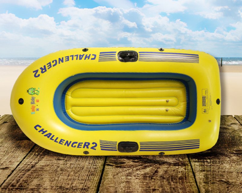 Deluxe Inflatable Kayak For 23 Persons Ideal For Outdoor Rafting Sea Fishing Leisure Water Activities - 18