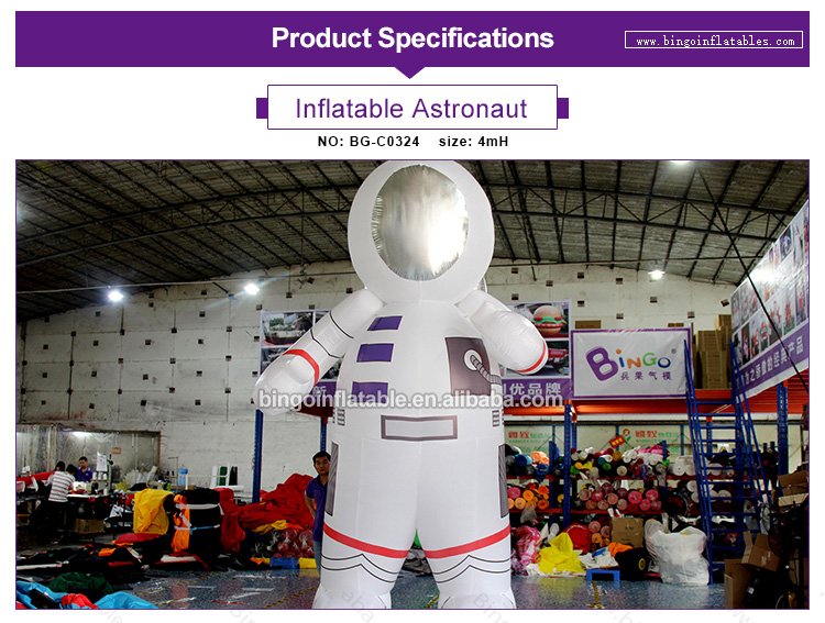 Bingo 6m High Giant Inflatable Cartoon Hamburger Man With Guitar For Advertising Promotional Events - 1