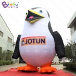 Portable Balloon 6mh Inflatable Lovely Penguin Cartoon Inflating Bespoke Logo Model For Advert - 4
