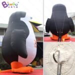 Portable Balloon 6mh Inflatable Lovely Penguin Cartoon Inflating Bespoke Logo Model For Advert - 6