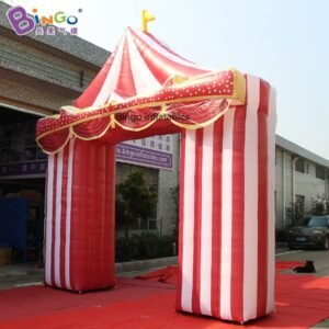 Portable Toy 4 8x1x4 8mh Inflatable Gate Arch Way Customized Red Arches Splendid Entrance - 2
