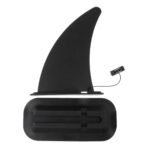 Marine Kayak Skeg Tracking Fin Spare Parts For Inflatable Rafting Yacht Boat Dinghy Water Sports Rowing Boats Black - 4