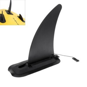 Marine Kayak Skeg Tracking Fin Spare Parts For Inflatable Rafting Yacht Boat Dinghy Water Sports Rowing Boats Black