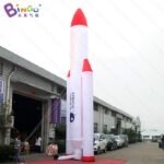 Promotional Toy 10mh Inflatable Giant Rocket Model Customized Spaceship Shuttle Decoration For Displaying - 3
