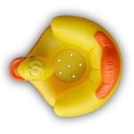 Pvc Automatic Aerated Duck Infant Learning Stool Environmentally Friendly Inflatable Small Yellow Learn Seat Wholes - 3