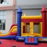 Pvc Commercial Inflatable Bouncer Jumping Bouncy Castle Slide Combo - 3