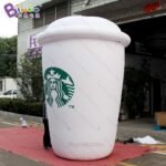 Pvc Air Sealed 10 Feet Giant Inflatable Cup Airtight Coffee Balloon Floating In The Sky- Toys - 5