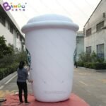 Pvc Air Sealed 10 Feet Giant Inflatable Cup Airtight Coffee Balloon Floating In The Sky- Toys - 6