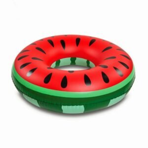 Pvc Inflatable Watermelon Swimming Ring Adult Water Lifebuoy - 2