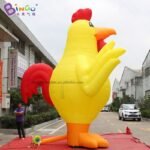 Party 5m Inflatable Yellow Chicken For Children's Playground Advertising Rooster Balloon Display Toys - 5