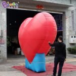 Personalized 10 Feet Height Giant Inflatable Heart Air Large For Decoration Toys - 6