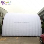 Personalized 10x8x6m White Inflatable Tent Stage For Wedding Outdoor Toys - 2