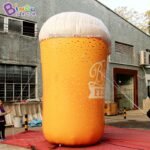 Personalized 13 Feet Pvc Inflatable Beer Glass 4m High Bottle Toys - 6