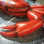 Personalized 16 Feet Length Giant Inflatable Crab 5 Meters Decorative Air Toys - 5
