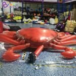 Personalized 16 Feet Length Giant Inflatable Crab 5 Meters Decorative Air Toys - 6